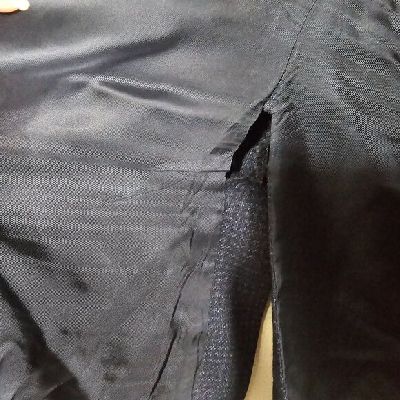 Ermenegildo Zegna Italian Blue Wool//Cashmere/Silk Blazer US 40R Quiet Luxury - Picture 12 of 16